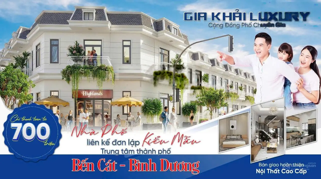 Bán biệt thự Gia Khải Luxury, Hùng Vương, An Điền, Bến Cát, Bình Dương, 2,9 tỷ, 72m2