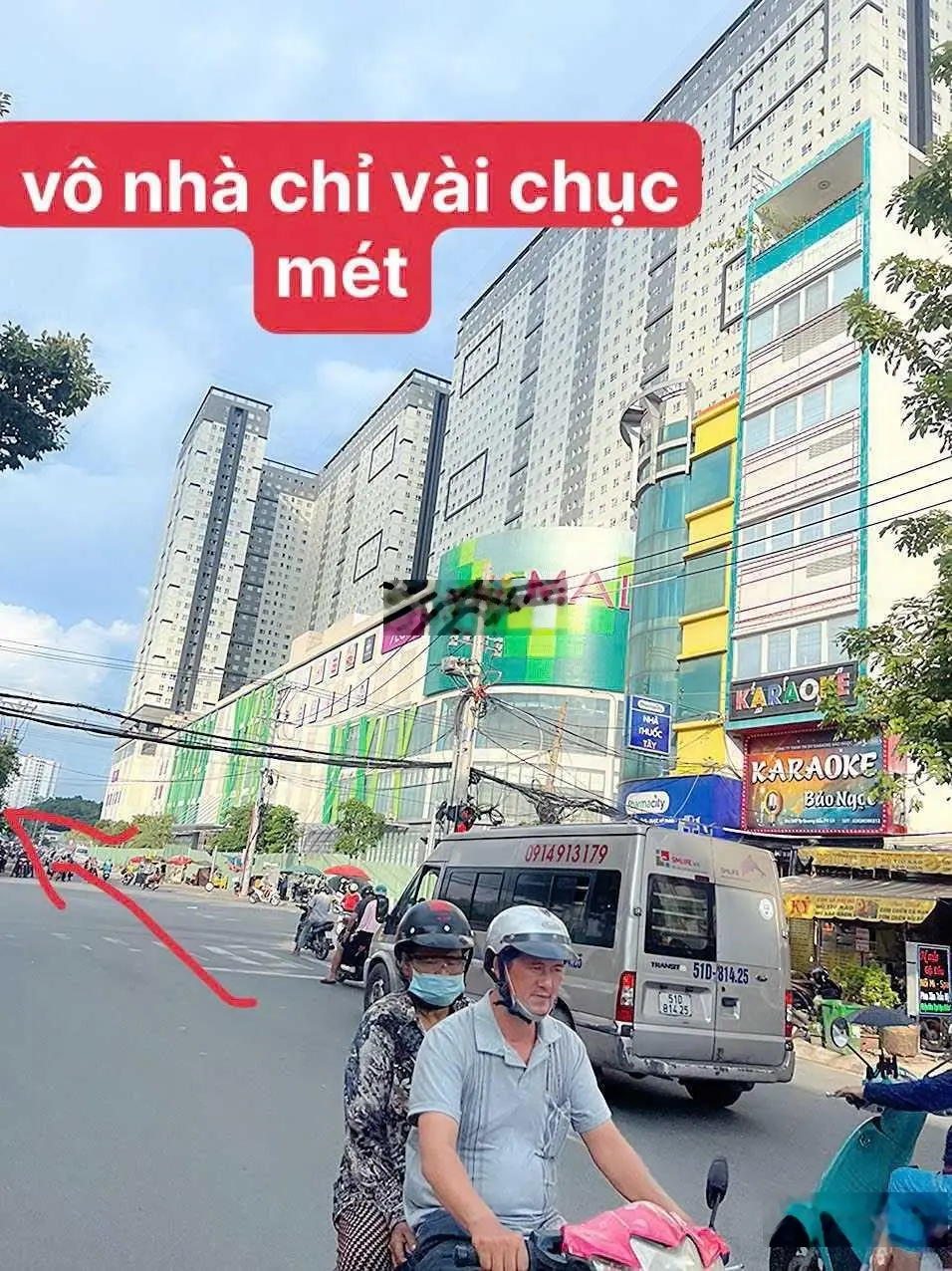 Nhà đẹp giảm giá bán nhanh trong tuần nhà cách TOPAZ CITY & siêu thị AEON chỉ 20 mét