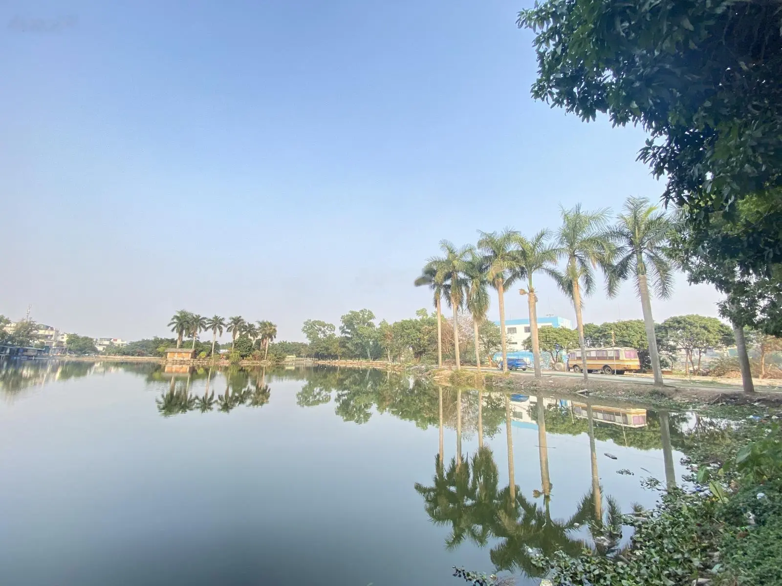 Nhà Lĩnh Nam - vew hồ điều hoà - Diện tích: 38,3m2 - Giá: 5,2 tỷ.