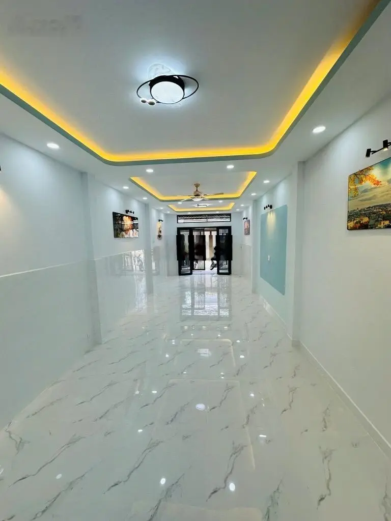 Nhà 4 tầng 1 sẹt hương lộ 3 - sát công viên gia phú - 67m2 (4x17) - hxh 7m - mới xây đón tết