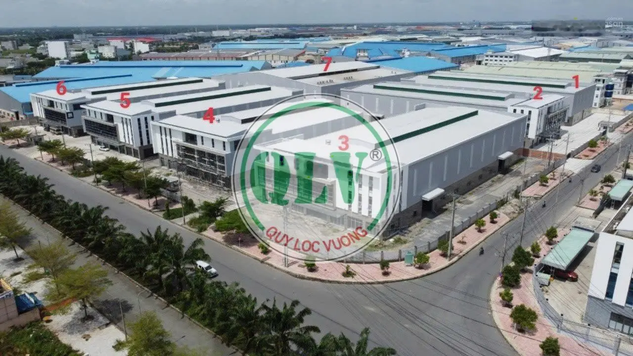 Bán hoặc cho thuê nhà xưởng KV 10.114m2 tại KCN Đức Hòa, Long An.