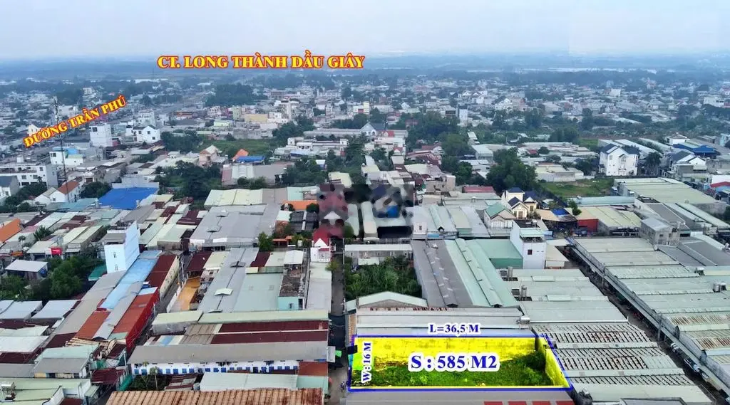 Cần bán gấp lô đất đẹp 585m2 tại Bến Cam, xã Phước Thiền, Nhơn Trạch.