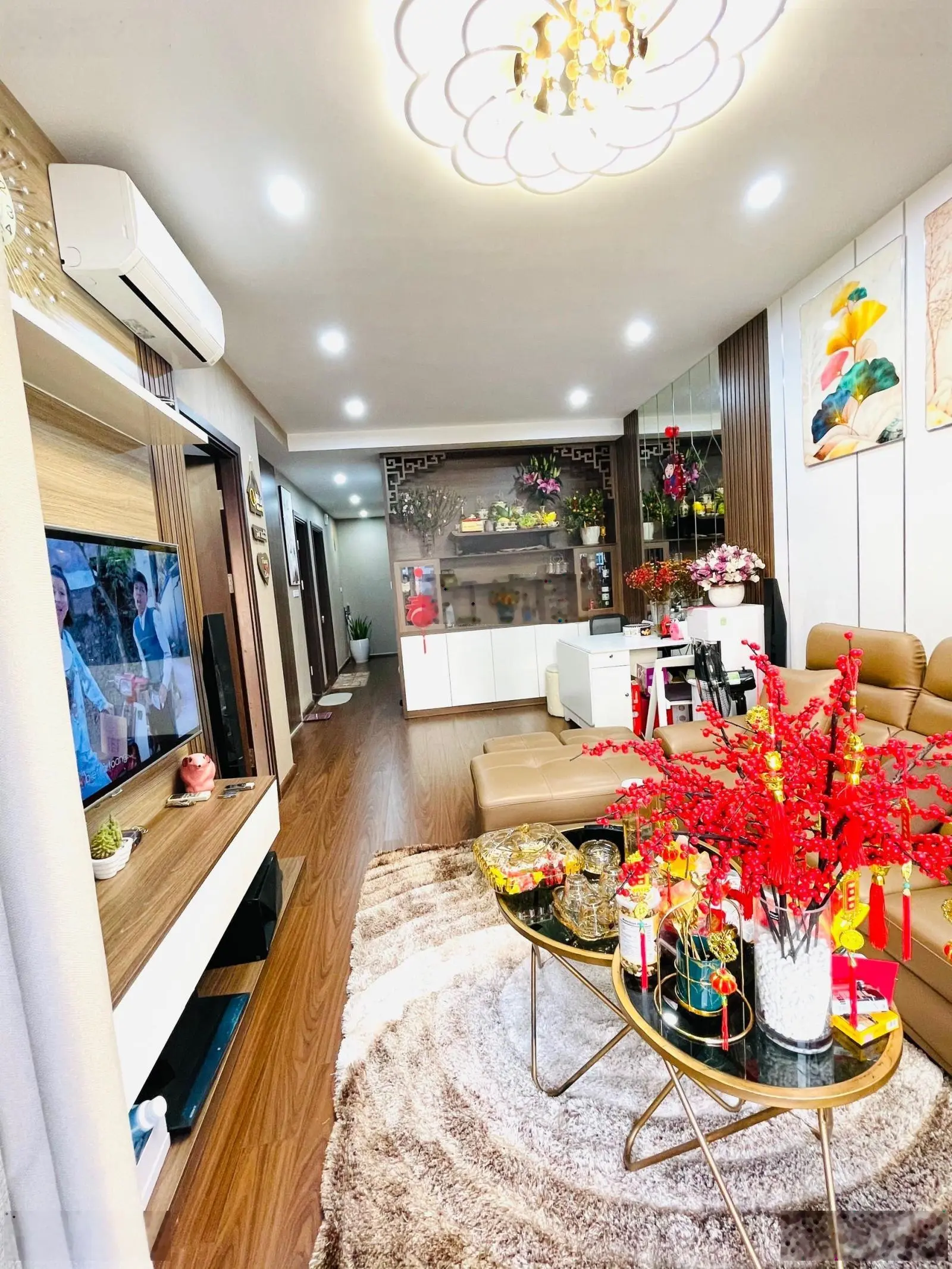 Tôi bán căn hộ tại Five Star Kim Giang, 71m2 thiết kế 2ngủ tầng trung ban công thoáng giá 4tỷ