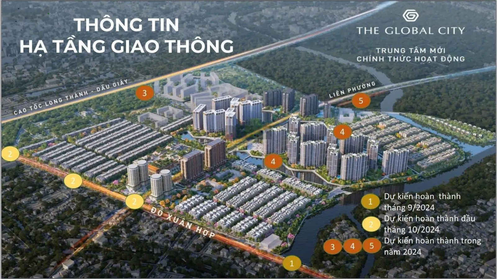 Nhà phố cao cấp sổ hồng riêng lâu dài trung tâm Quận 2 The Global City