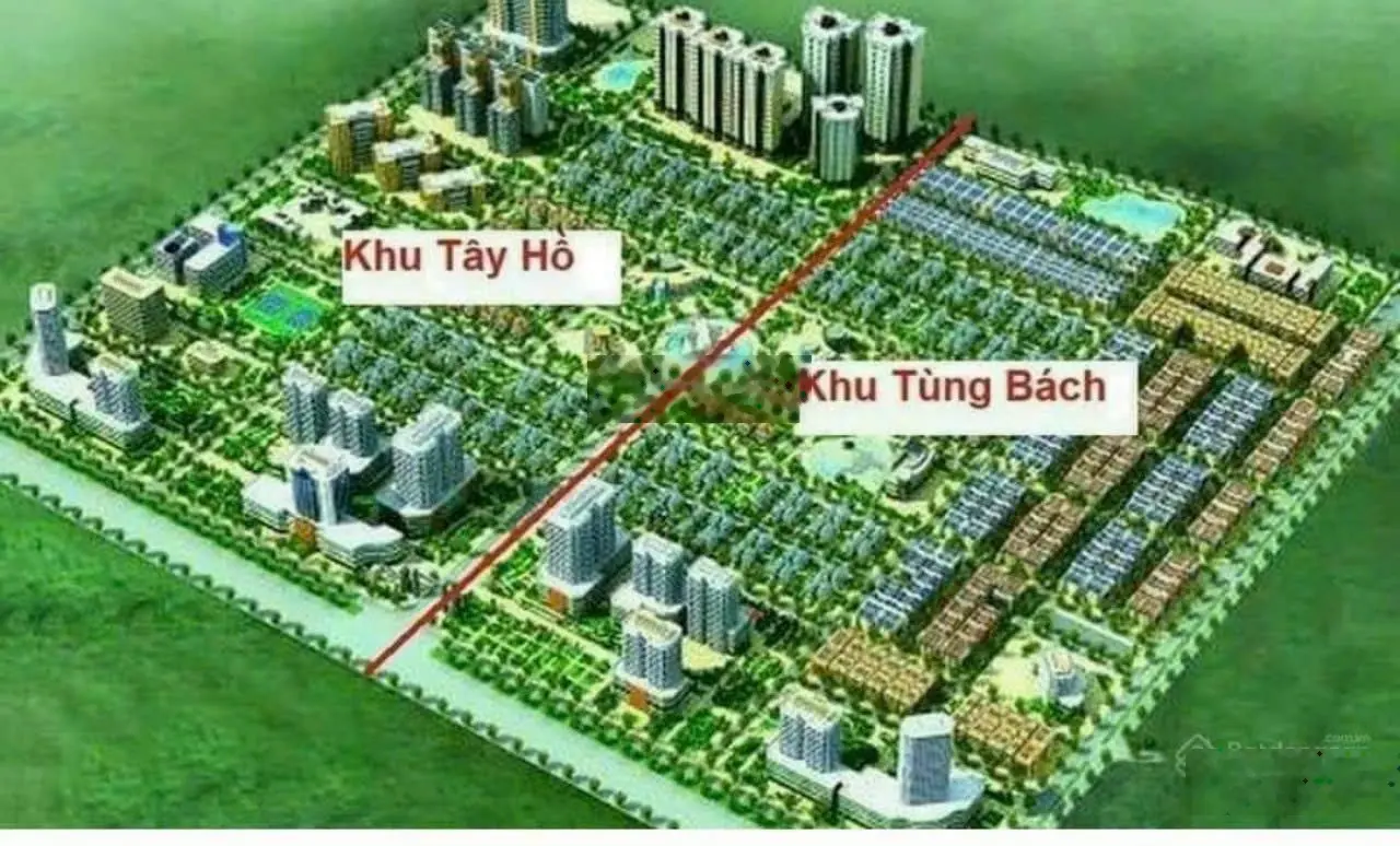 Bán đất nền KĐT Tây Hồ Tùng Bách, thị xã Quế Võ, tỉnh Bắc Ninh