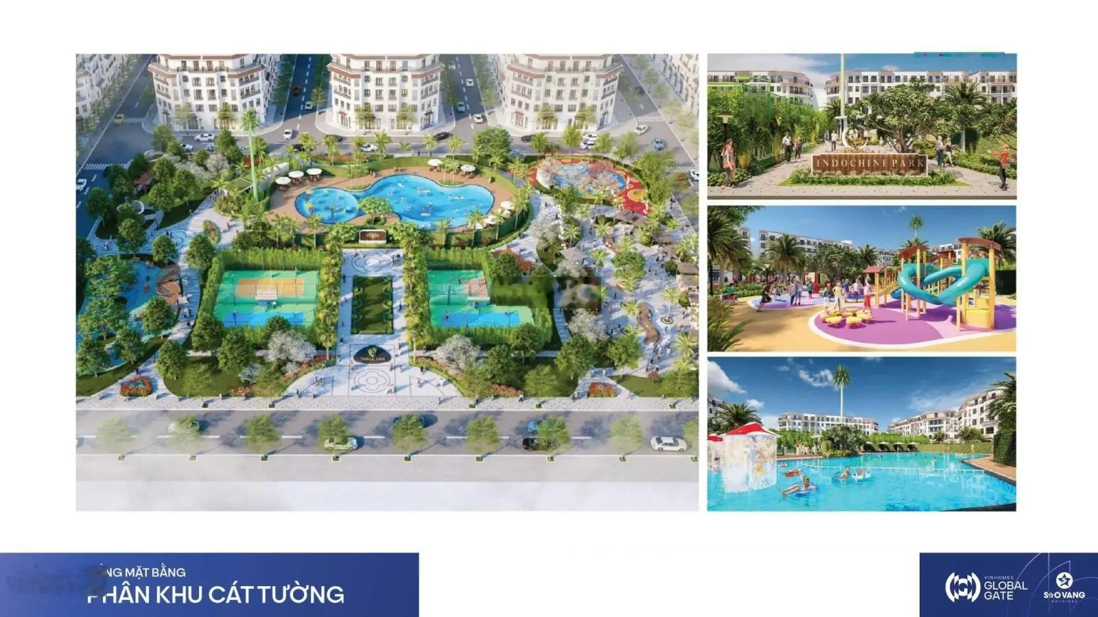 Bán các căn liền kề biệt thự khu Cát Tường Vinhomes Global Gate Cổ Loa Đông Anh.