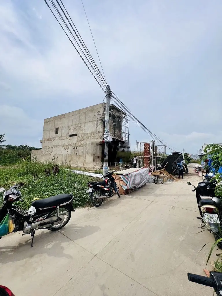 Bán đất thổ cư 4x16,4. Thị trấn Cần Giuộc. Sau lưng nhà hàng Út Chiến