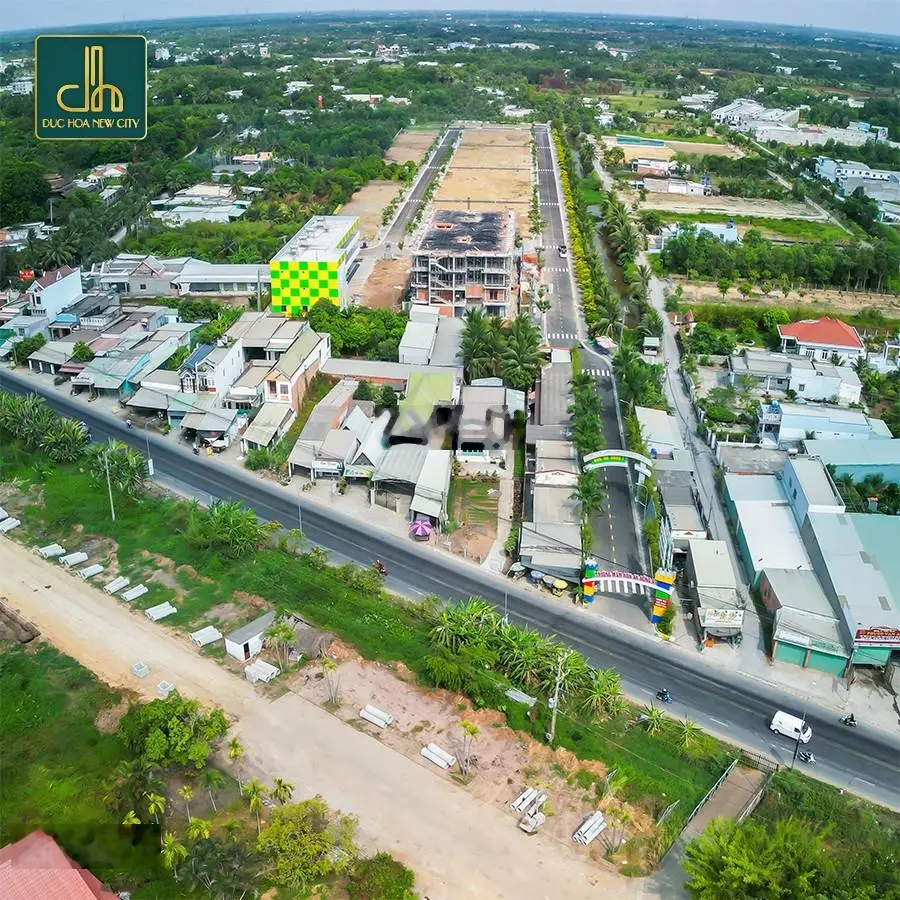 Chính thức mở bán 5 suất nội bộ dự án Đức Hòa New City, CK 21%, SHR, MT đường TL 824, ĐH Tân Tạo