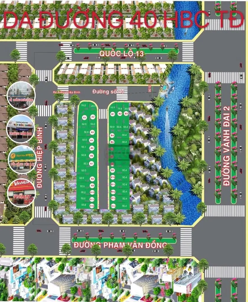 Bán đất mặt tiền giá 4,25 tỷ, diện tích 50 m2, tại Hiệp Bình Chánh, Thủ Đức