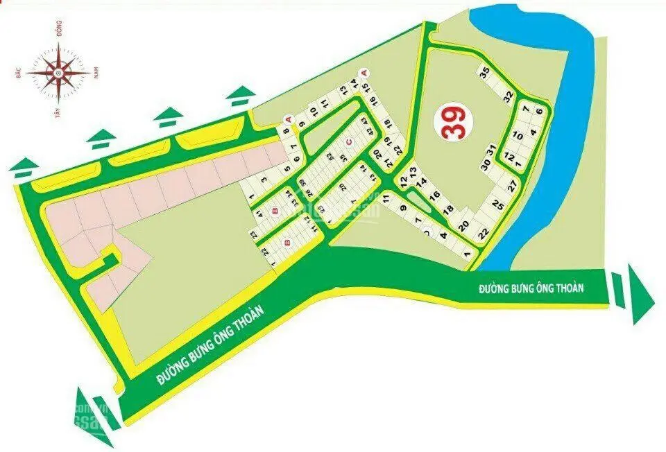 Bán lô đất D, dự án Thời Báo Kinh Tế Sài Gòn, đường Bưng Ông Thoàn, Quận 9, LH 0914 920 ***