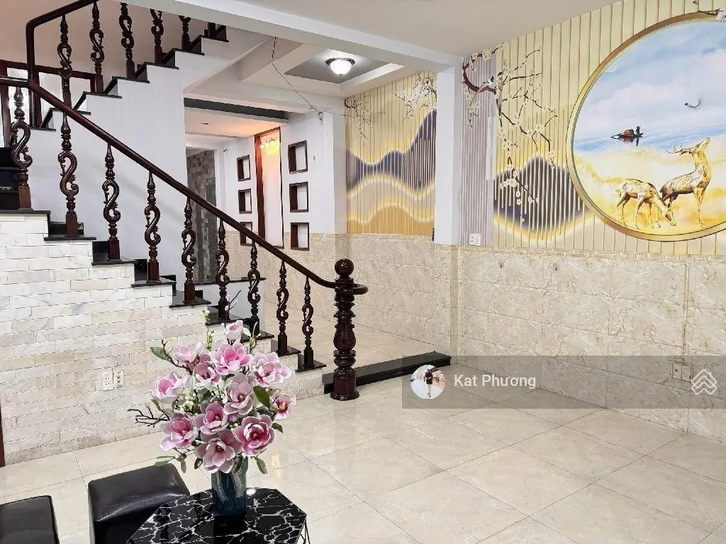 60m2-3 tầng-ngang 4.5m - 5PN - hẻm xe hơi-dòng tiền 20 triệu-nhà hẻm 451 Nguyễn Trãi khu vip Quận 5