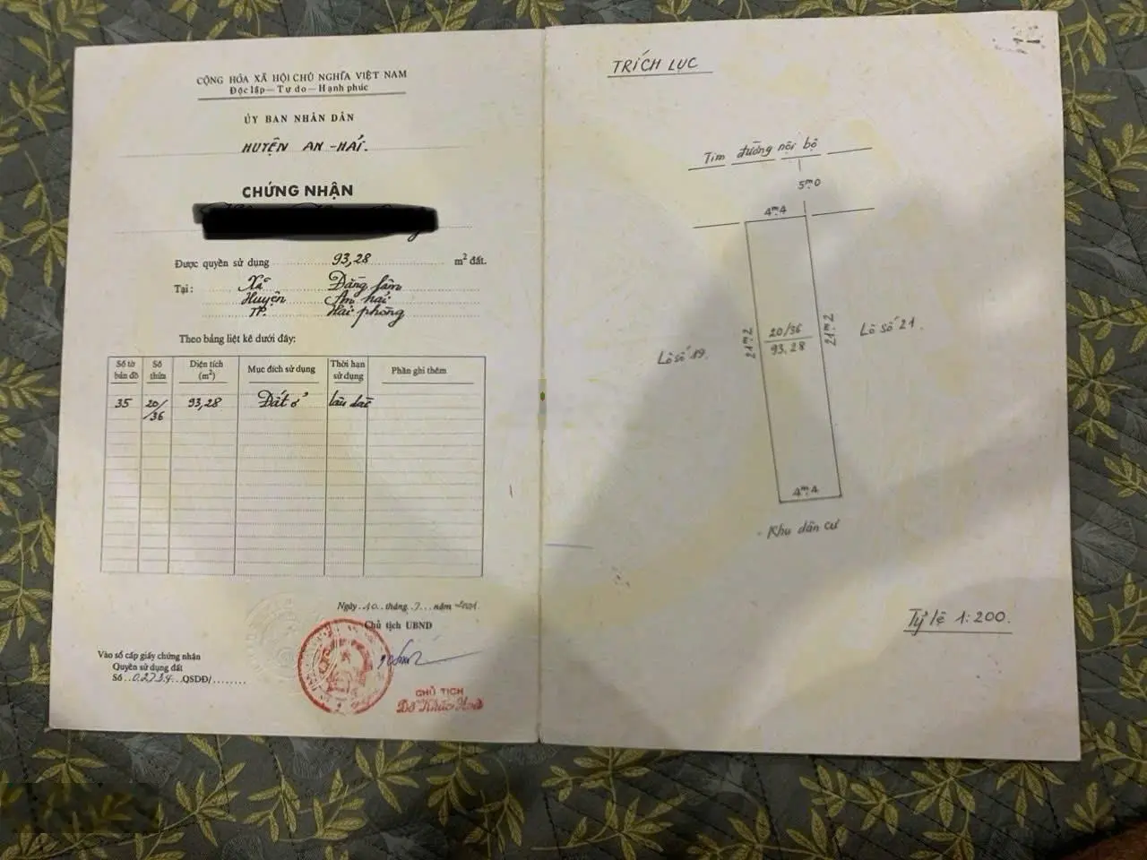 Cần Chuyển nhượng 2 Lô đất Liền Kề Mặt Đường Nam Trung Hành. 93,28m2/ 1 Lô (Có Bán Lẻ)