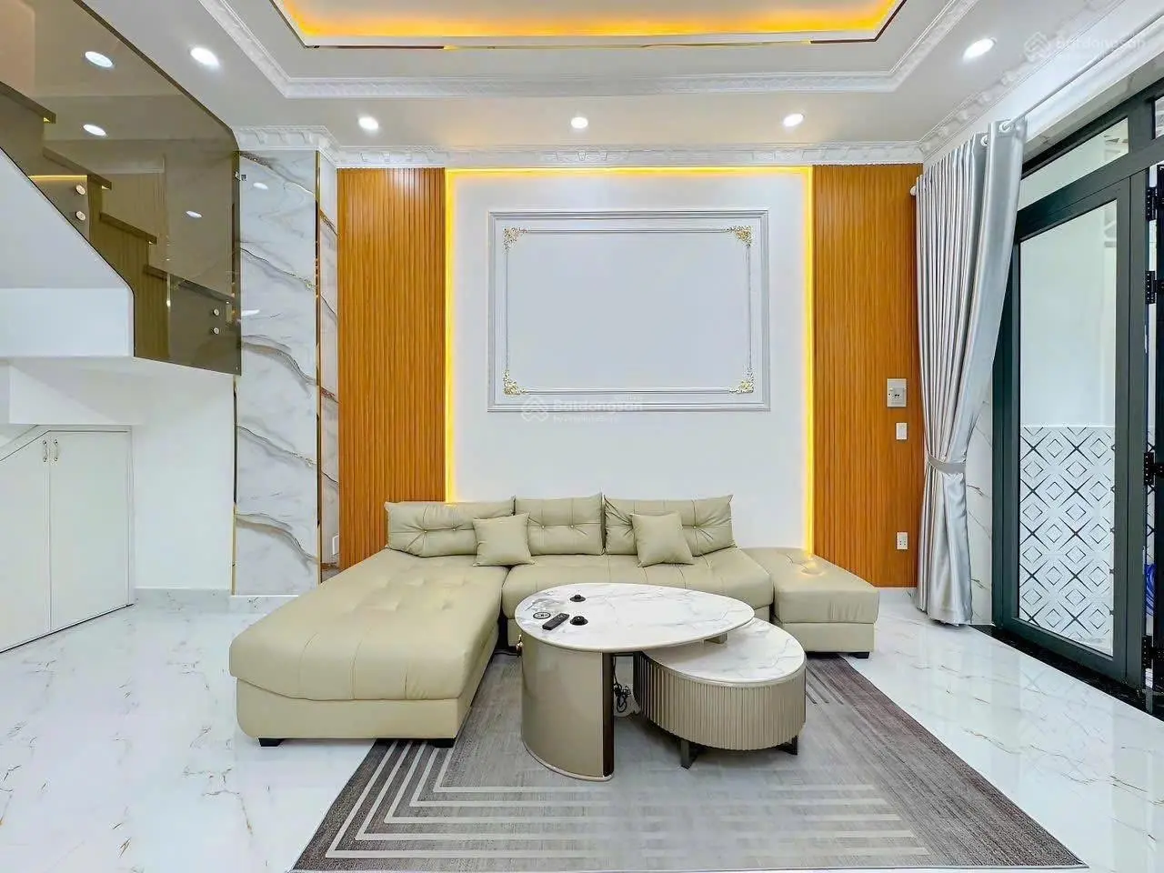 Bán nhà 3 tầng hẻm 1982 đường Huỳnh Tấn Phát Thị Trấn Nhà Bè, DT: 4,6 x 19m nở hậu 7,2m (110m2)