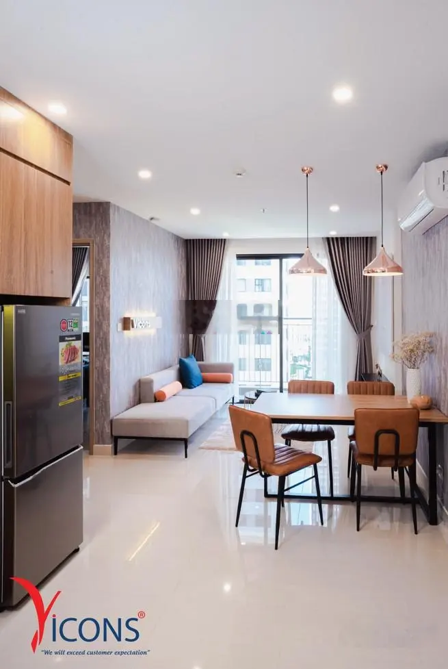 CĂN 2PN THIẾT KẾ QUÁ ĐẸP TẠI VINHOMES GRAND PARK CHỈ 2,360 TỶ ĐÃ CÓ SỔ THU NHẬP THUÊ TỪ 7,5TR - 9TR