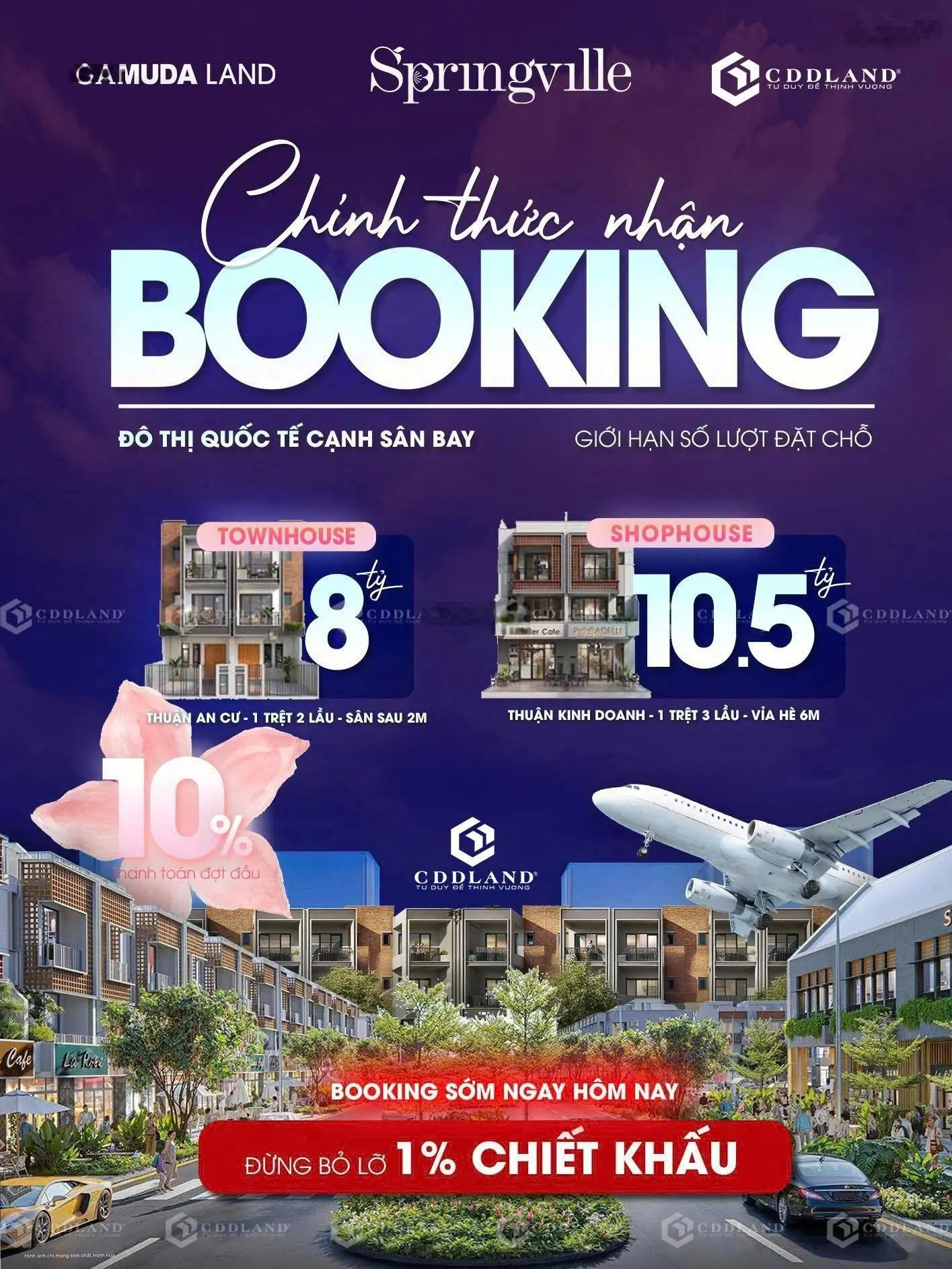 Mở bán nhà phố, shophouse Gamuda Nhơn Trạch 2 mặt tiền, đối diện sân bay Long Thành - Ưu đãi CK 9%