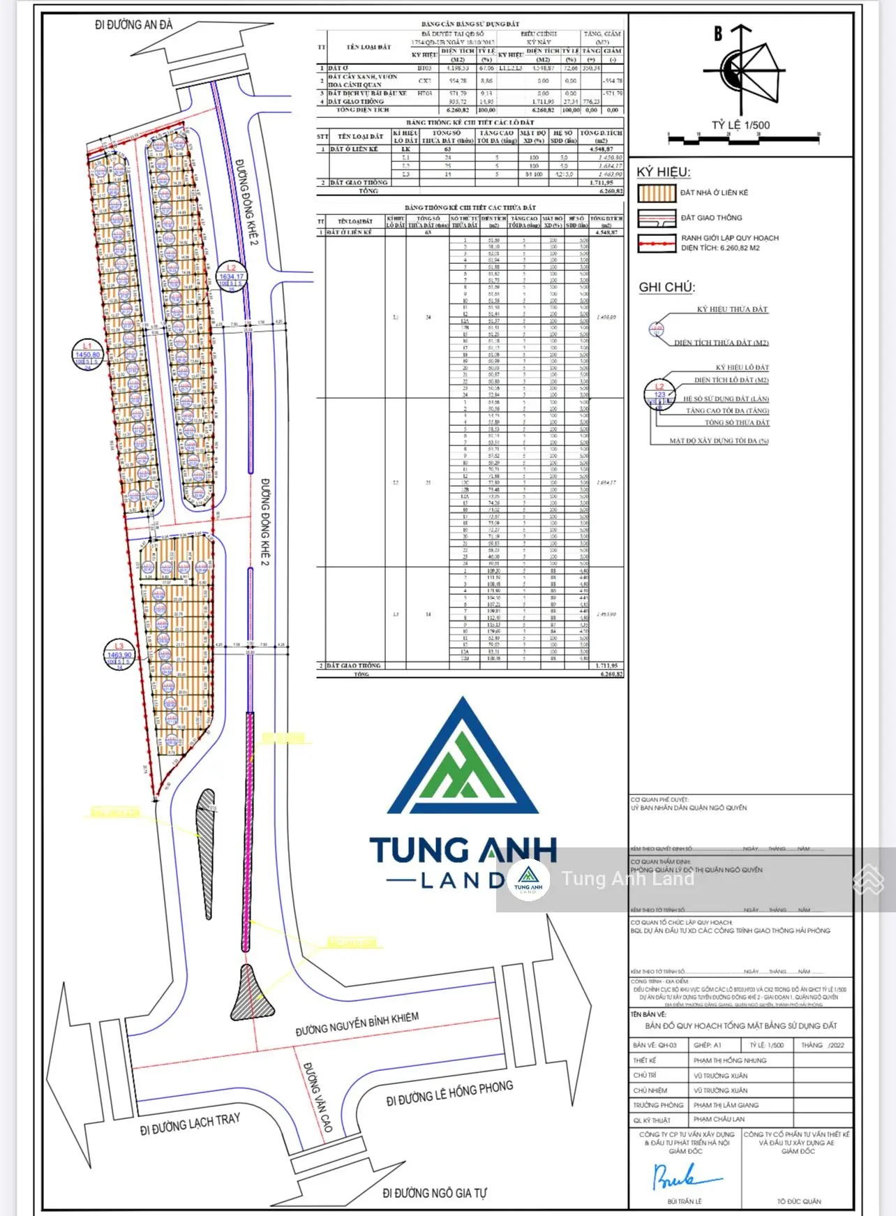 Bán lô đất 50,6m2 mặt đường Đông Khê 2 (Lê Quang Đạo, Đại học Y BT03), Đằng Giang, Ngô Quyền