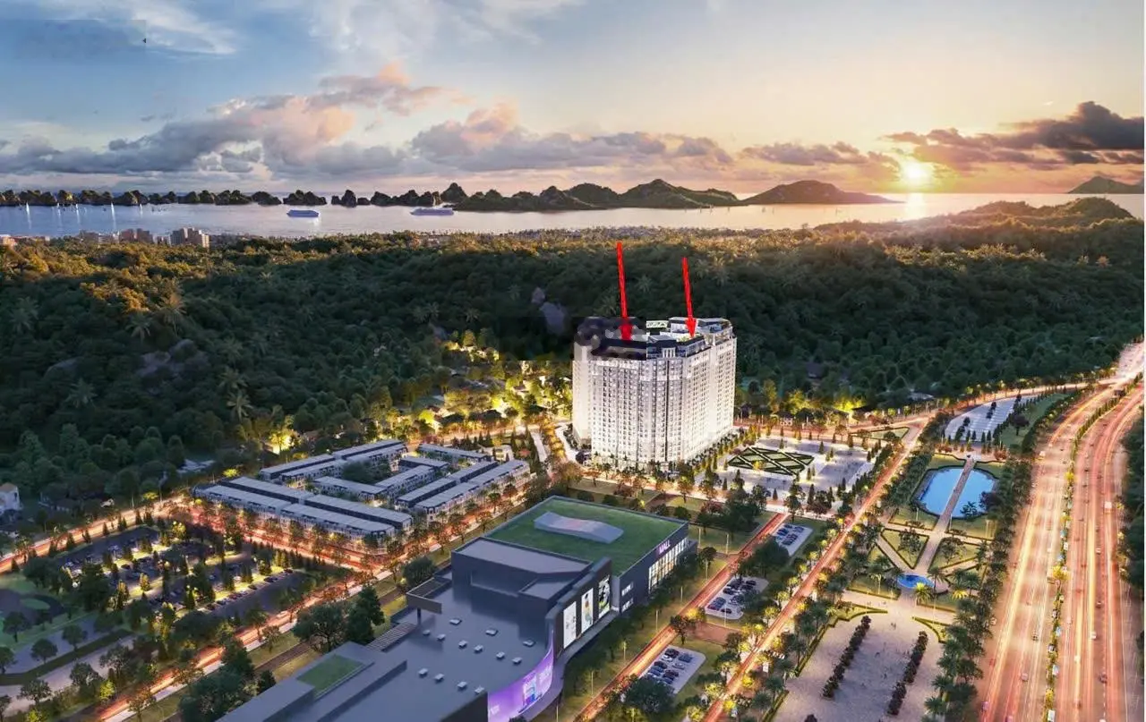 Căn penthouse duy nhất view biển còn lại tại Dragon Castle Hạ Long, DT 104 m2, CK 10%, giá 3 tỷ