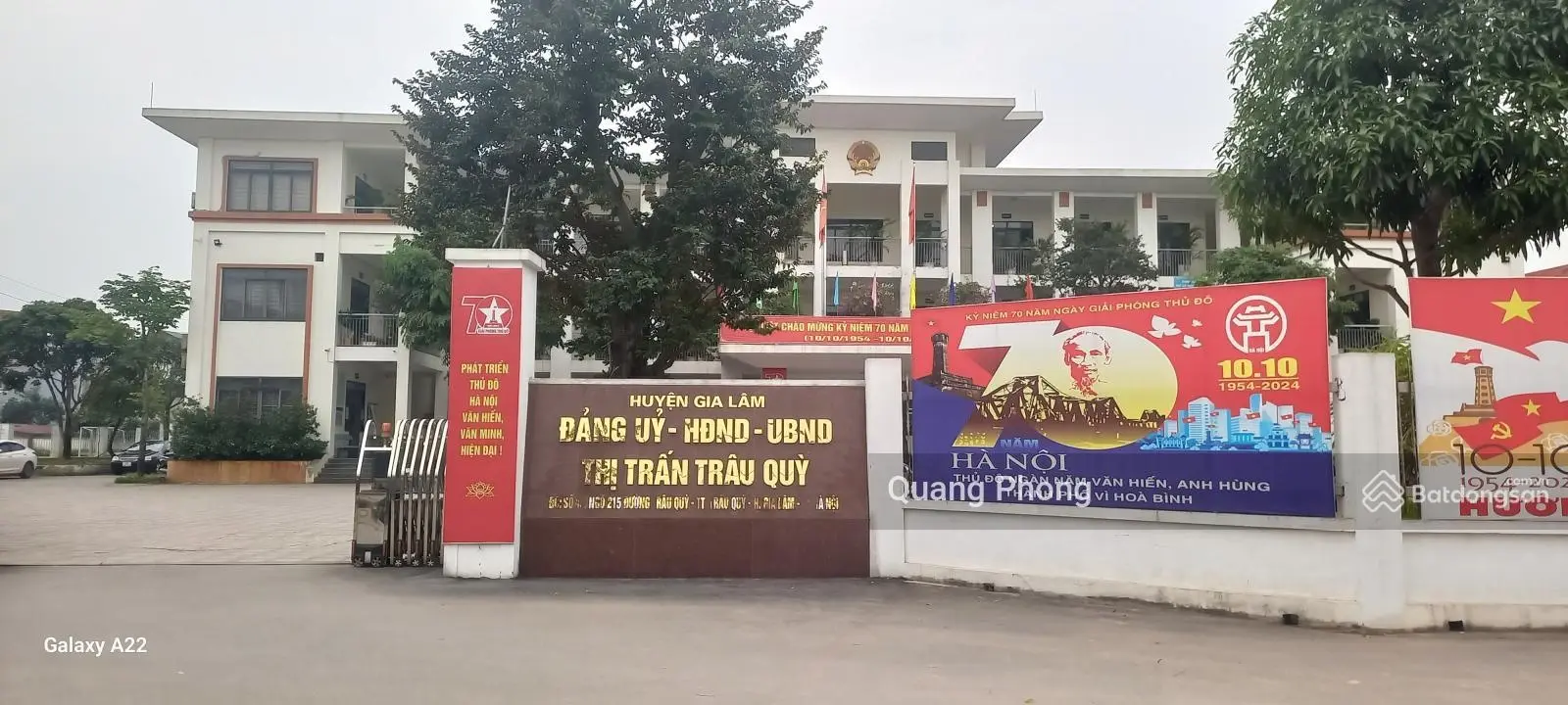 Bán đất 55m2, gần trường học mẫu giáo và UBND Trâu Quỳ, Gia Lâm