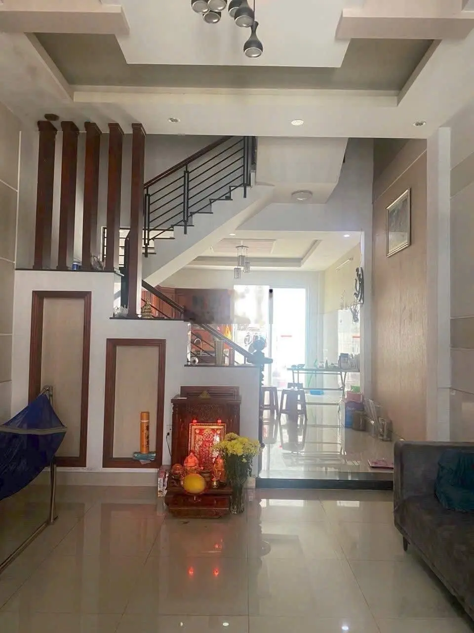 Nhà đang ở trệt 3 lầu sân thượng hẻm 8 m, P12, Gò Vấp