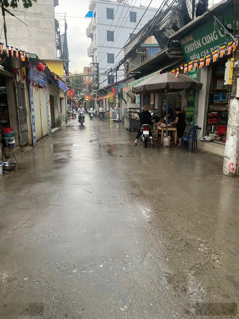 Bán Nhà Dân Xã Kim Chung Hoài Đức 59m2. Mặt Tiền Kinh Doanh