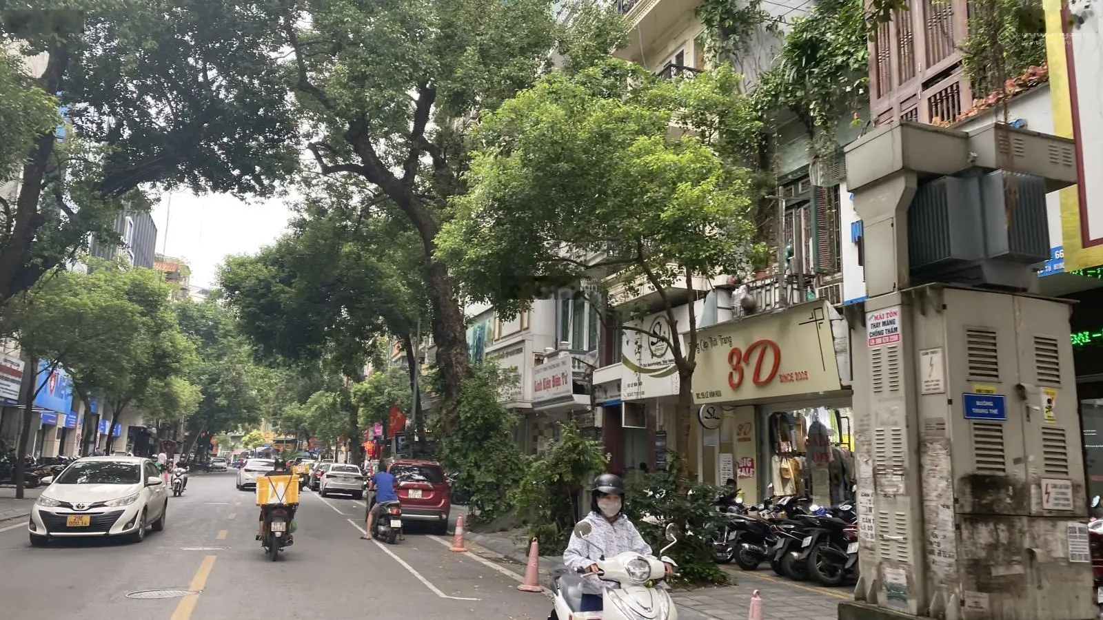 Bán nhà phố khu vực Lò Đúc. Lô Góc 2 mặt tiền - 60m2 - 6 Tầng thang máy, kinh doanh chỉ 26 tỷ