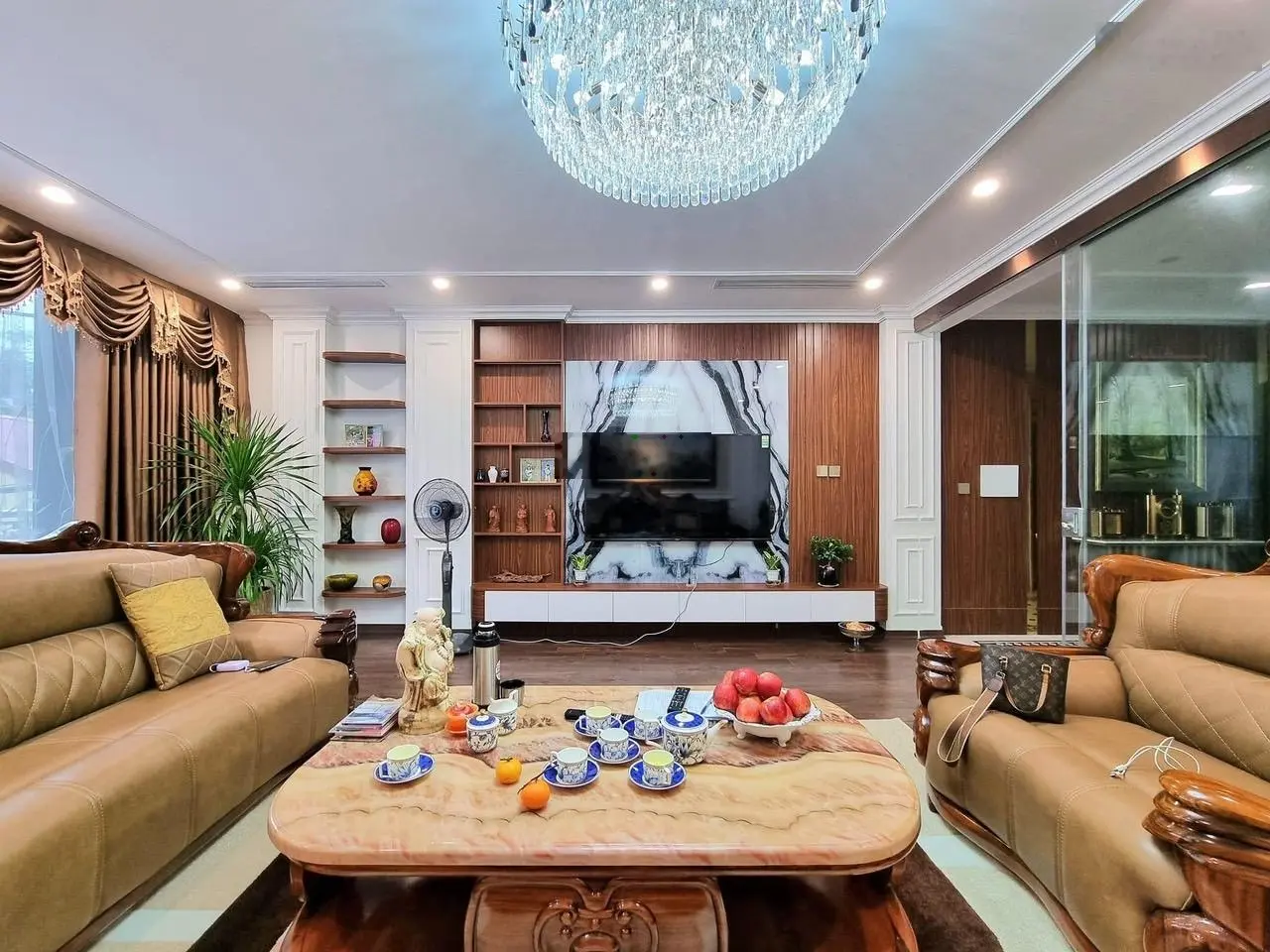 Hàng độc quyền! Phân lô Hoàng Văn Thái, ngõ ô tô thông bàn cờ, 45m2*7T thang máy, full nội thất