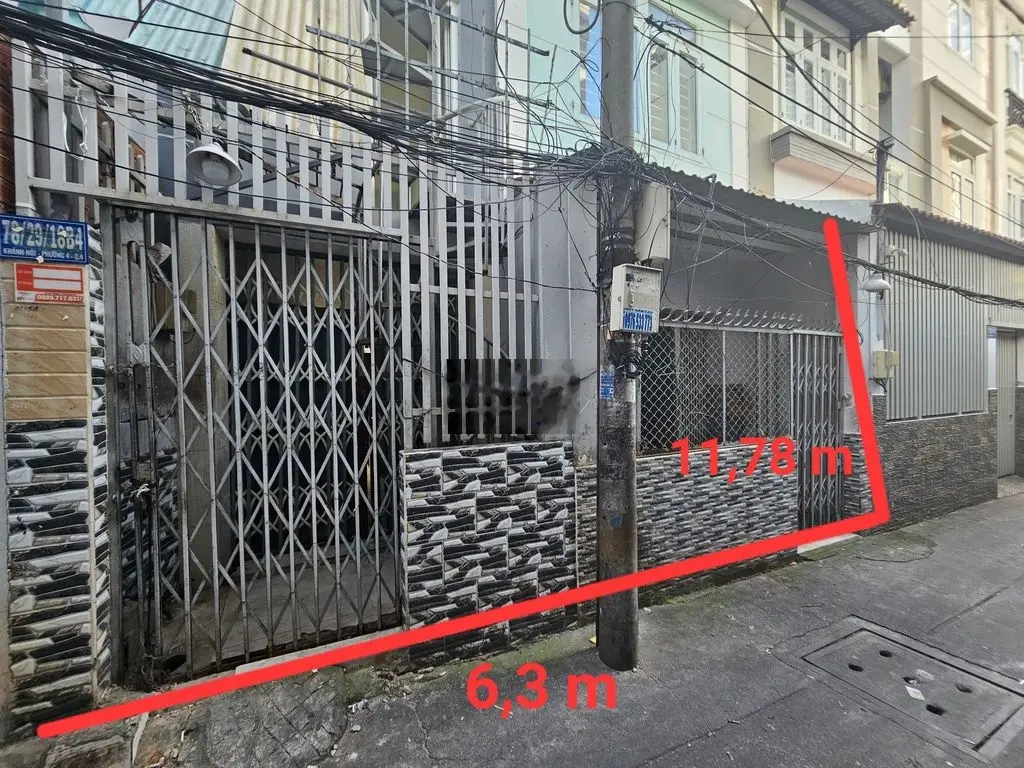 (Phát Mại) 2 căn nhà đôi Khánh Hội Q4 (6.3x11.78) 67.4m2