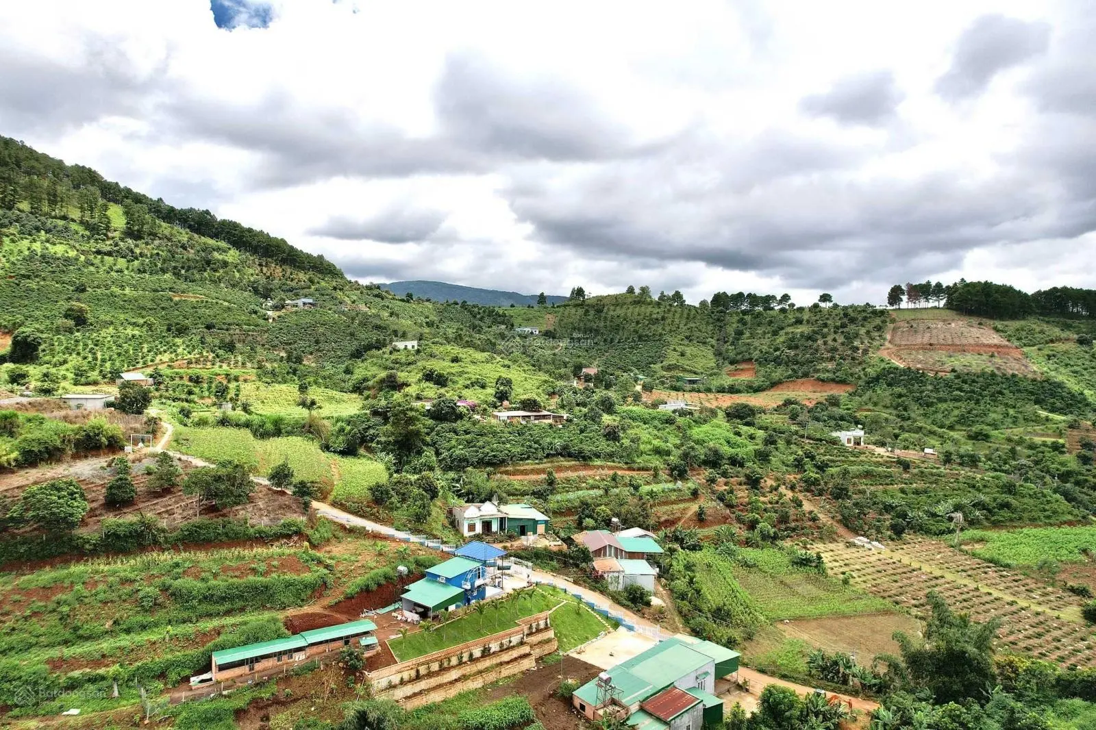 Chính chủ bán đất Lâm Hà view Đồi Thông, 10x44.8m, vị trí trung tâm Nam Ban, cách Đà Lạt 7km