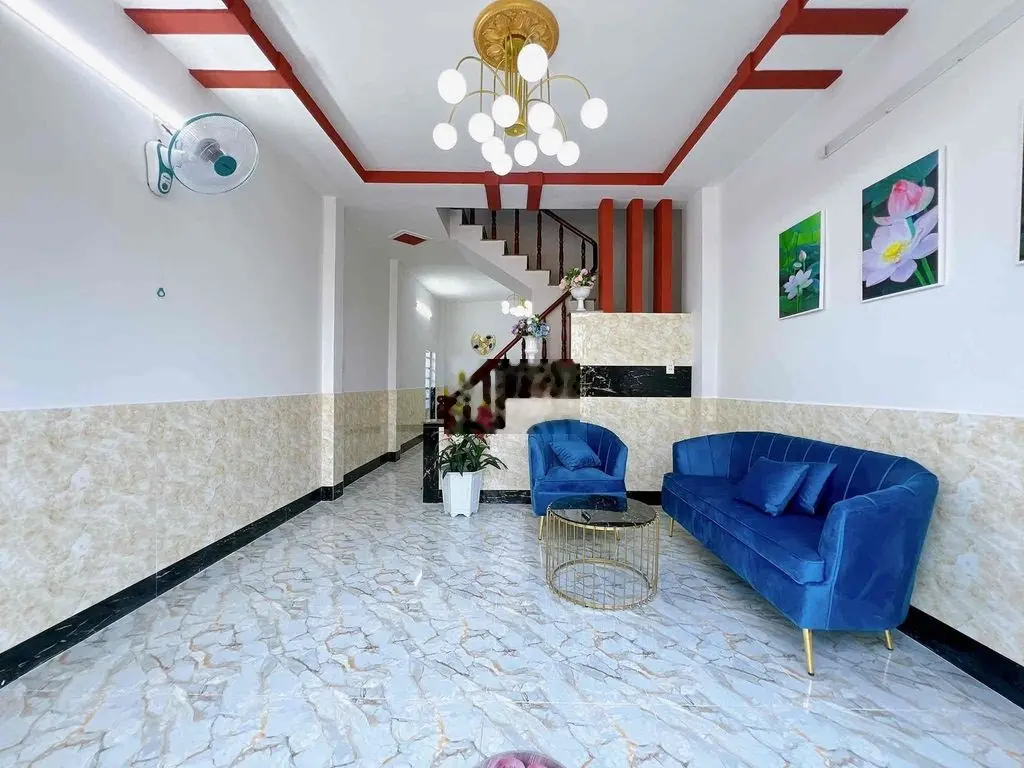 Nhà 1 Lầu Đẹp- 5x 10m2 Ngay QL50 Tân Kim, Tặng Nội Thất Sổ Hồng Riêng