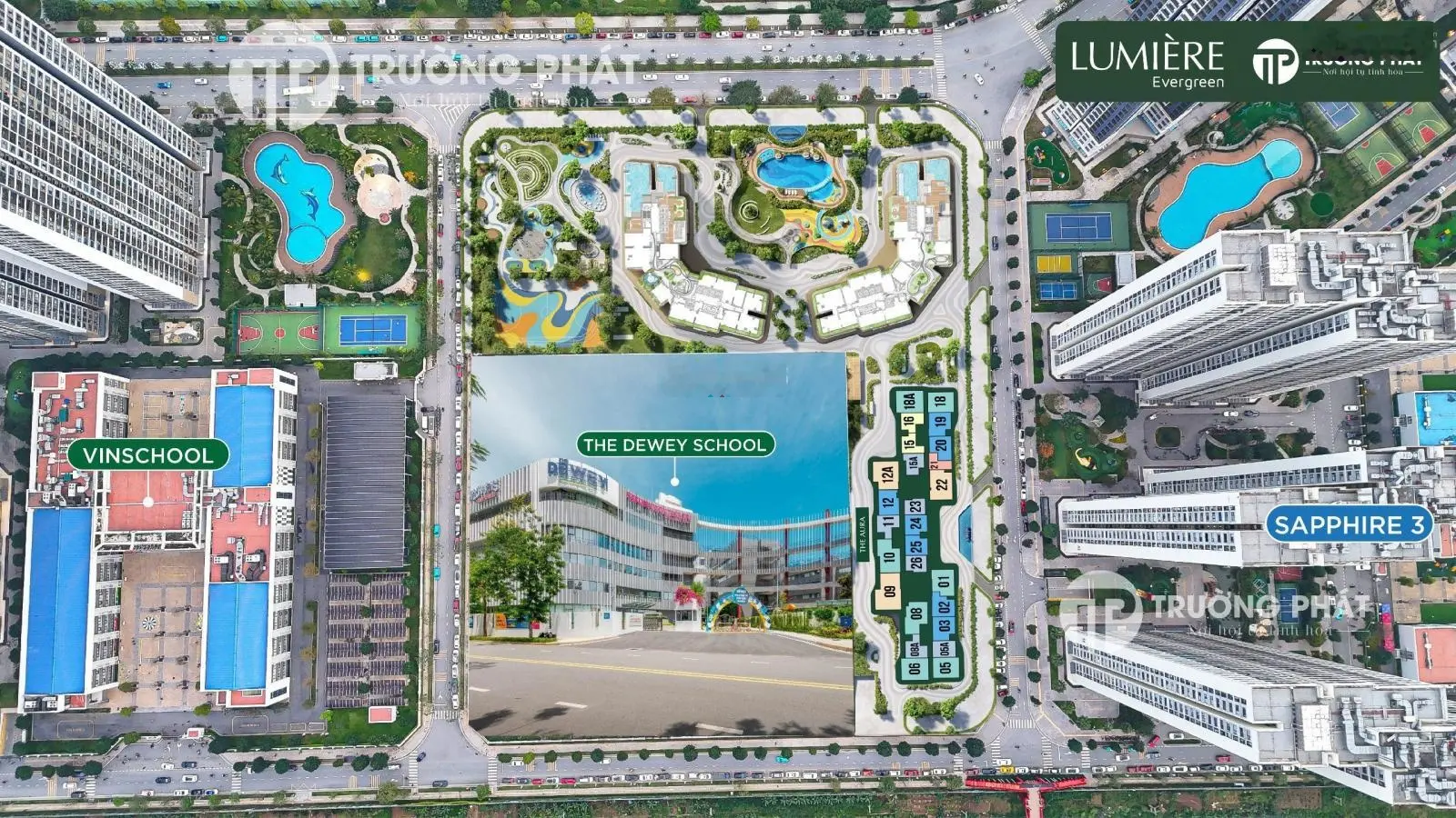 Lumiere căn hộ 2PN, 3PN siêu đẹp giá từ 5tỷ - 7 tỷ. Toà A1 ra hàng trong tháng 7 - giá ưu đãi sốc
