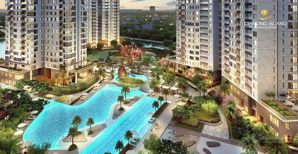 Giỏ hàng căn hộ 2PN, Diamond Island giá bán siêu hấp dẫn
