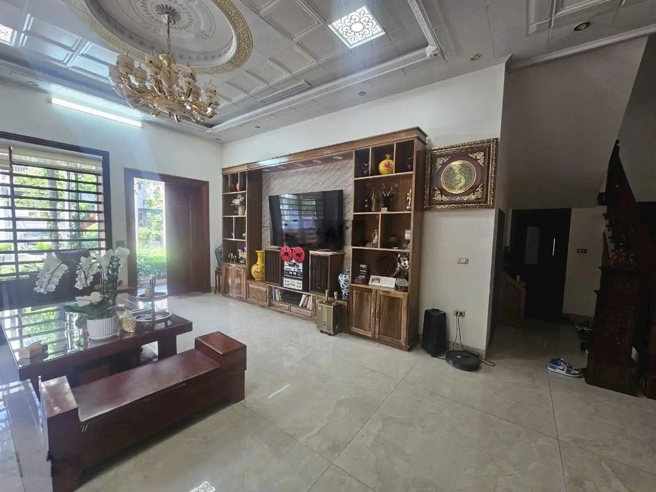 Cần bán căn biệt thự đã hoàn thiện nhìn vườn hoa khu đô thị Hud Trầu Cau trung tâm TP BN