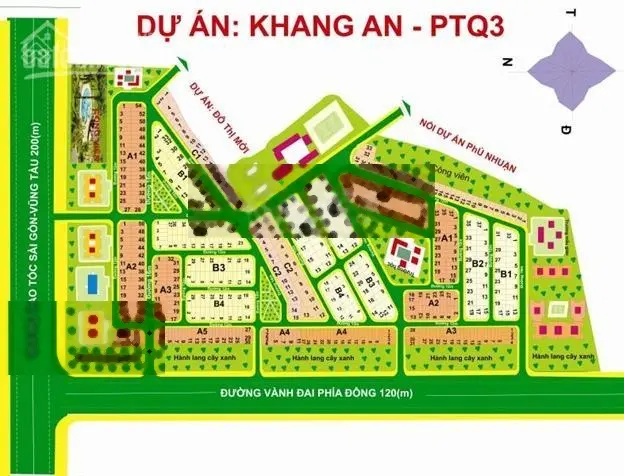 Khách ngộp cần bán nhanh lô đất 120m2 giá chỉ còn 6 tỷ 400, view công viên thoáng mát