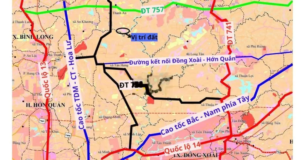 Đất ngay KCN Thanh An Hớn Quản giá 320triệu công chứng ngay.