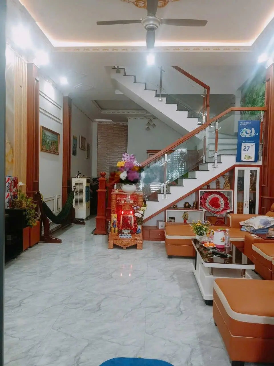 Chủ cần bán căn nhà 1 trệt 2 lầu tự xây ở kiên cố chắc chắn - DT: 75m2 giá 4.250 tỷ LH 0975339699