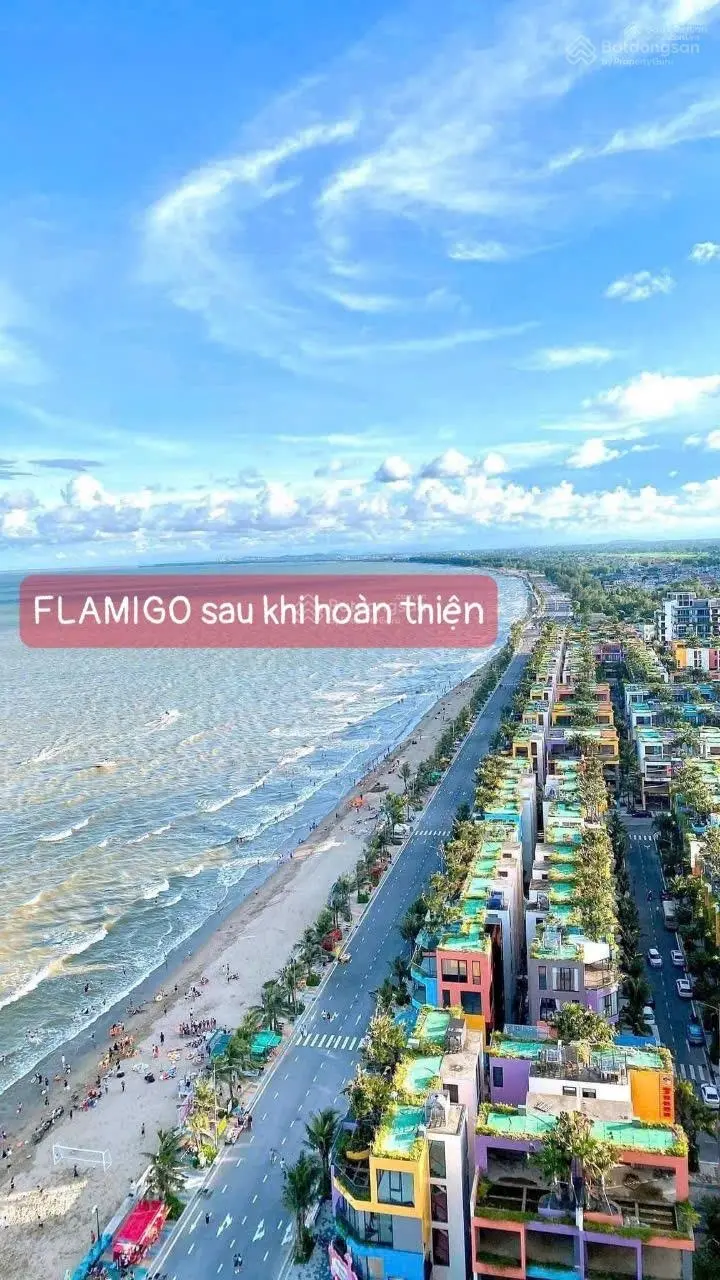 Đất view mặt biển Quất Lâm giá rẻ. Trục chính lên thẳng lên bãi tắm, cạnh khu nghỉ dưỡng Flamingo