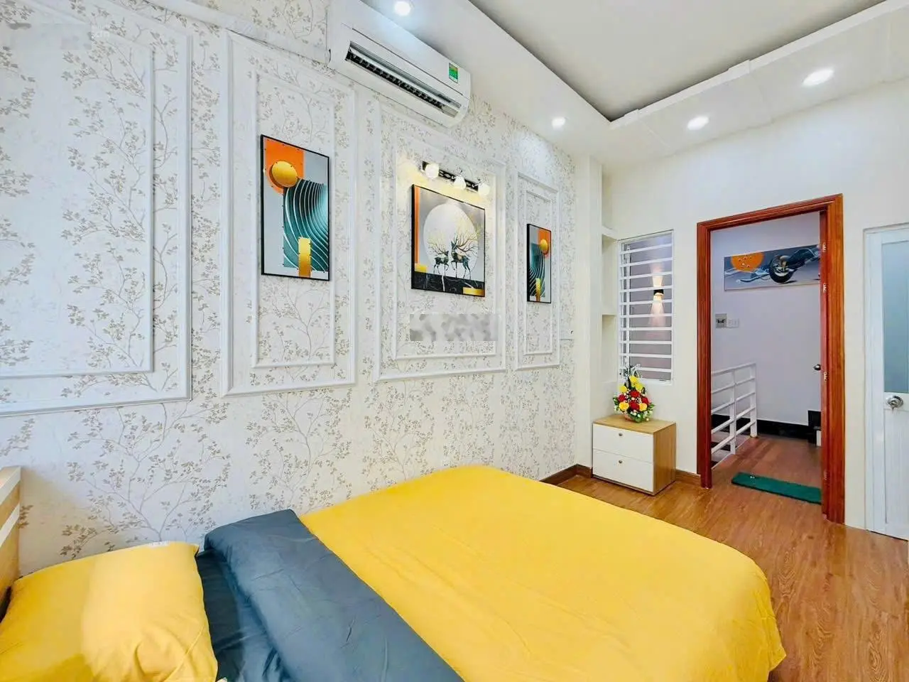 Bán nhà đúc 2 lầu hẻm xe tải thông, gần chợ Hạnh Thông Tây, trung tâm Gò Vấp, giá 3,79 tỷ