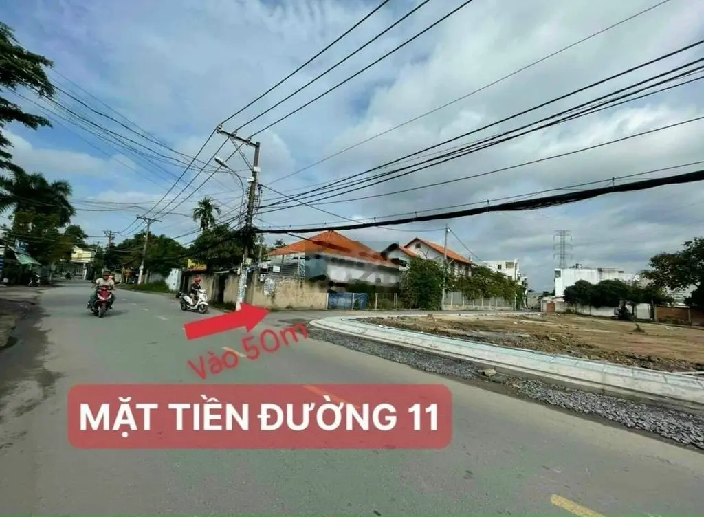 Đất hẻm xe hơi đường số 11,trường thọ,thủ đức,75m2 giá 5,5 tỷ,sổ riêng