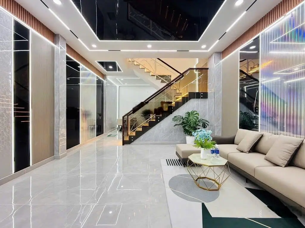 Nhà 3 tầng mới đẹp 61.6m2 - hẻm xe hơi Lò Lu P. Trường Thạnh - giá chỉ 4.49 tỷ