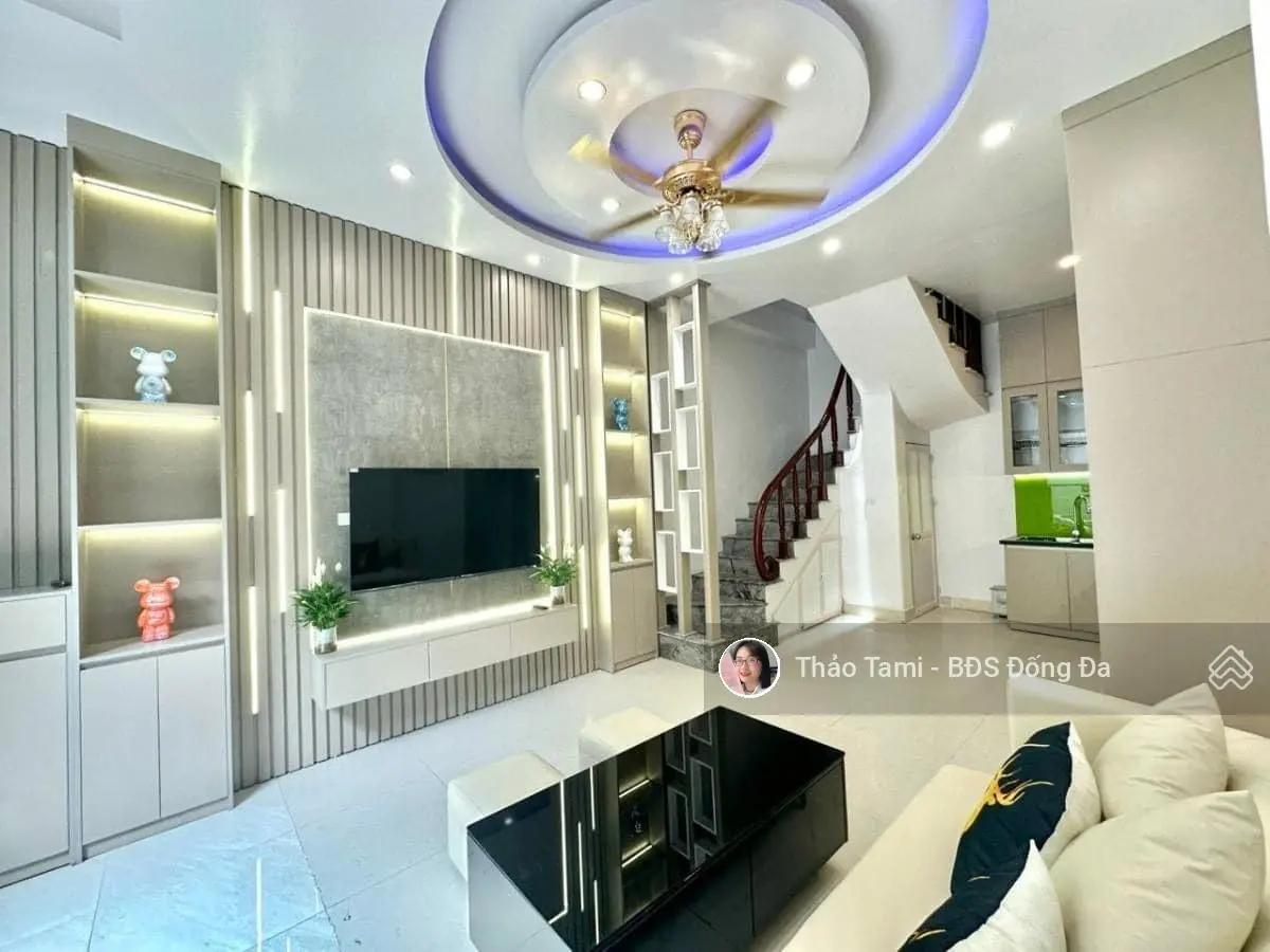 Tuyệt Tác ! Bán Nhà Tôn Đức Thắng, 1 phút ra ô tô đỗ, kinh doanh, full nội thất 35m2*5T.