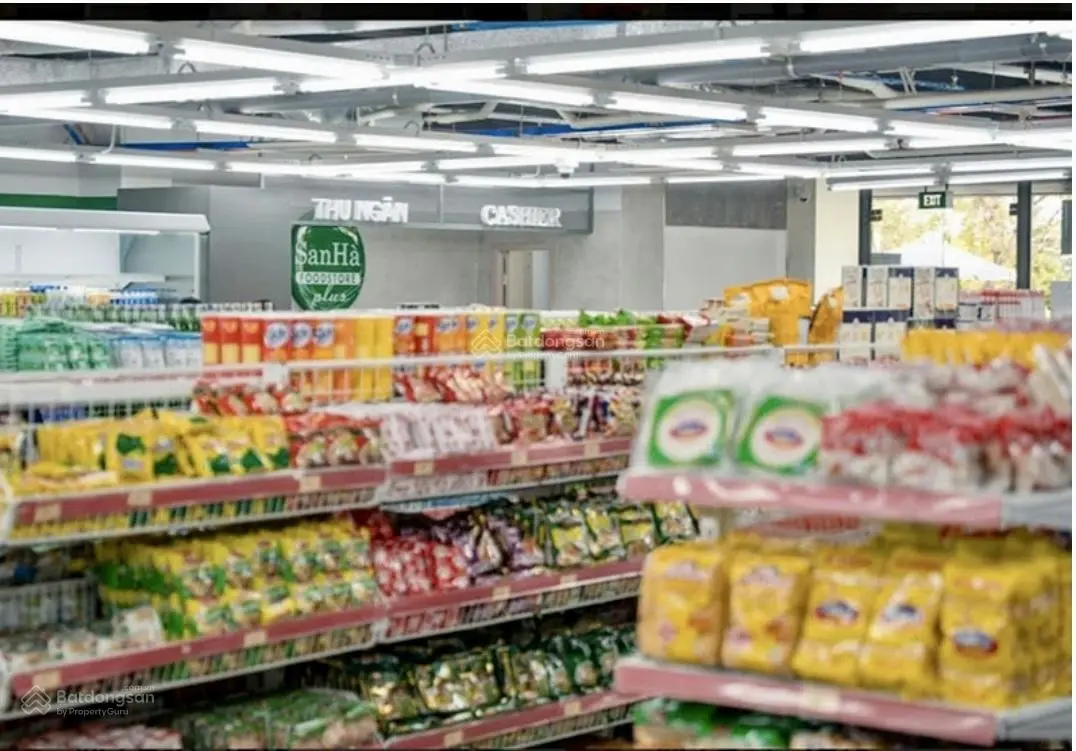 Góc giao lộ - mặt tiền ngang 7,8m - đường kết nối q1 - q. bình thạnh - đang kd siêu thị, 47.9tỷ