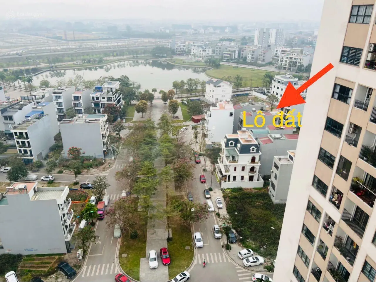 Bán lô đất 78,5 m2 tại khu đô thị Bách Việt Lake Garden TP Bắc Giang