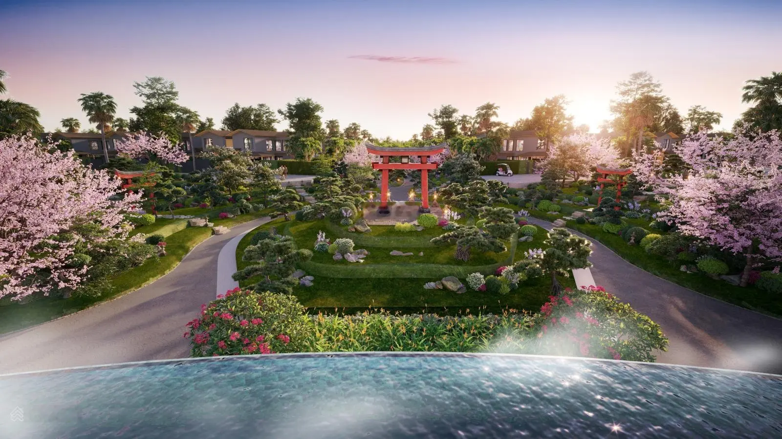 Liền kề thương mại phố Nhật - Tokyu Retreat - 4 tầng kinh doanh - Khoáng nóng tự nhiên Thanh Thuỷ