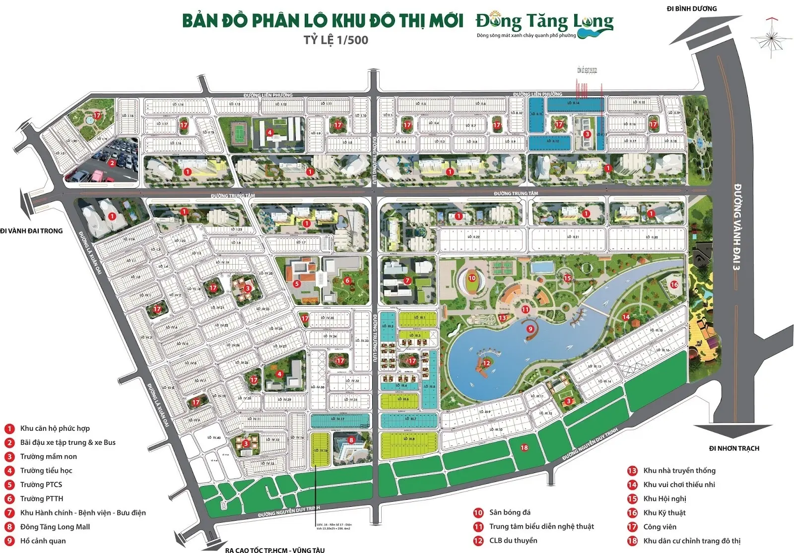 Bán biệt thự song lập khu đô thị đông tăng long (hưng lộc) 8x20, đối diện chung cư cao tầng.