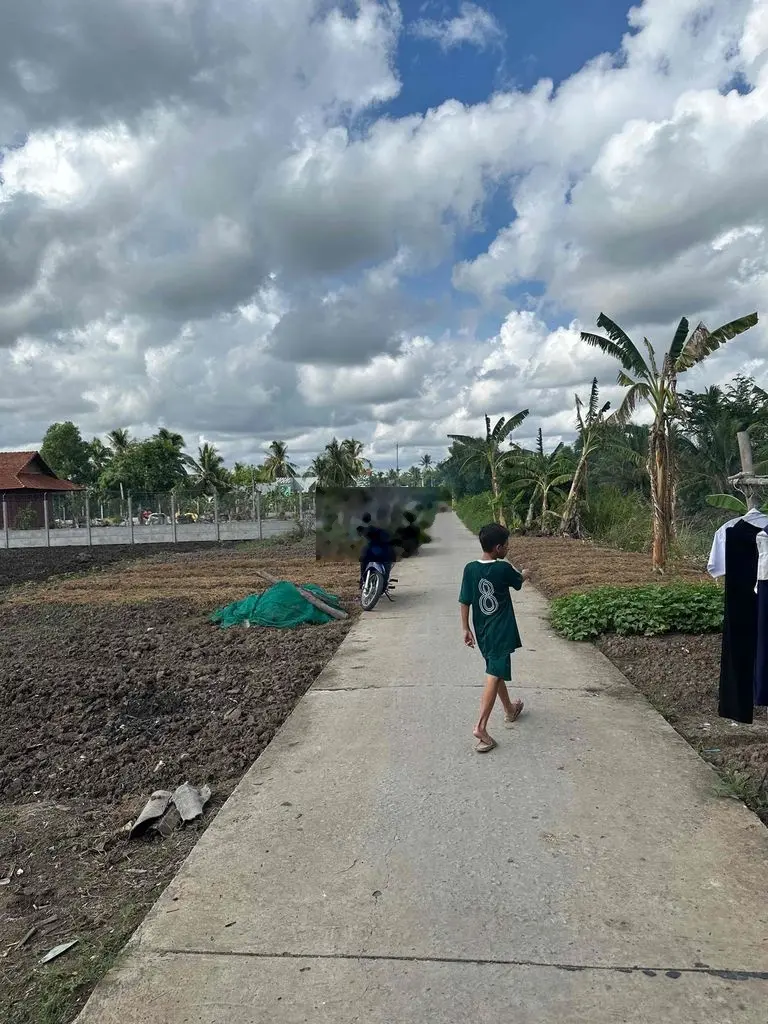 Bán đất kênh Chín Viên (có bán lẻ 6m)