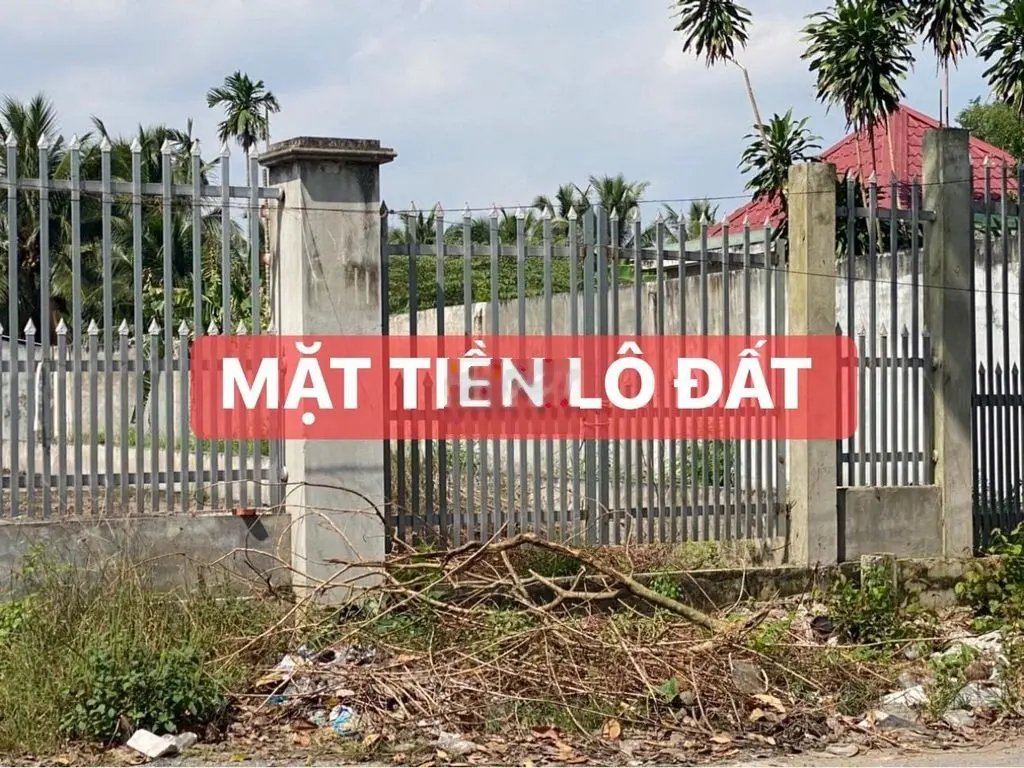 Đất nền mặt tiền nguyễn thị định - xã phú hưng, tp. bến tre!