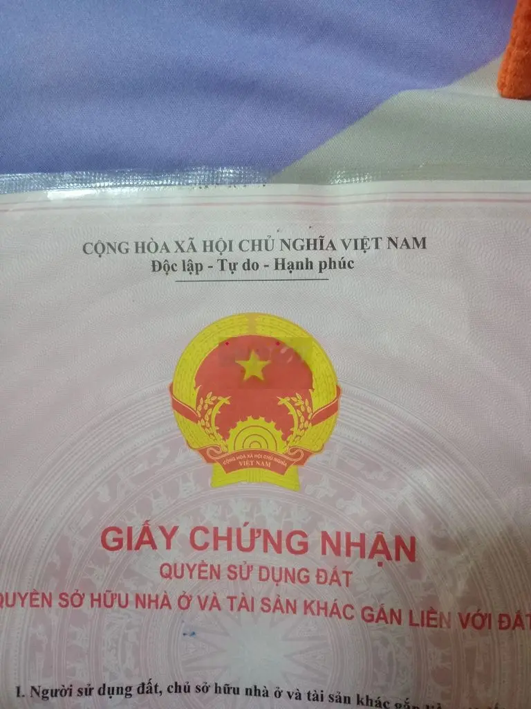 Đất thổ cư mặt tiền