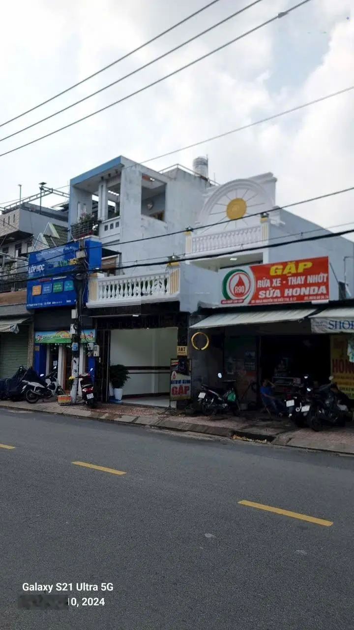 Bán nhà 160m2 mặt tiền Nguyễn Thị Kiểu, P. Tân Thới Hiệp, Quận 12, đúc 1 trệt 1 lầu, giá: 11.980 tỷ