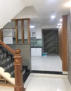 Bán nhà MT đường Nguyễn Bặc P2 quận Tân Bình. Ngang 4x14m, 1lửng, 3 lầu, 6pn, 7wc, nhà mới đẹp vào