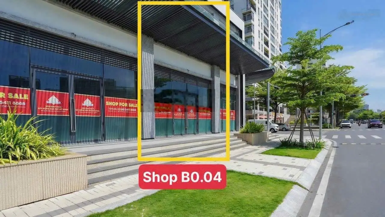 Chỉ còn 1 căn shop khối đế dự án, diện tích 216m2, thanh toán chỉ 9,2 tỷ , mua trực tiếp từ phú mỹ